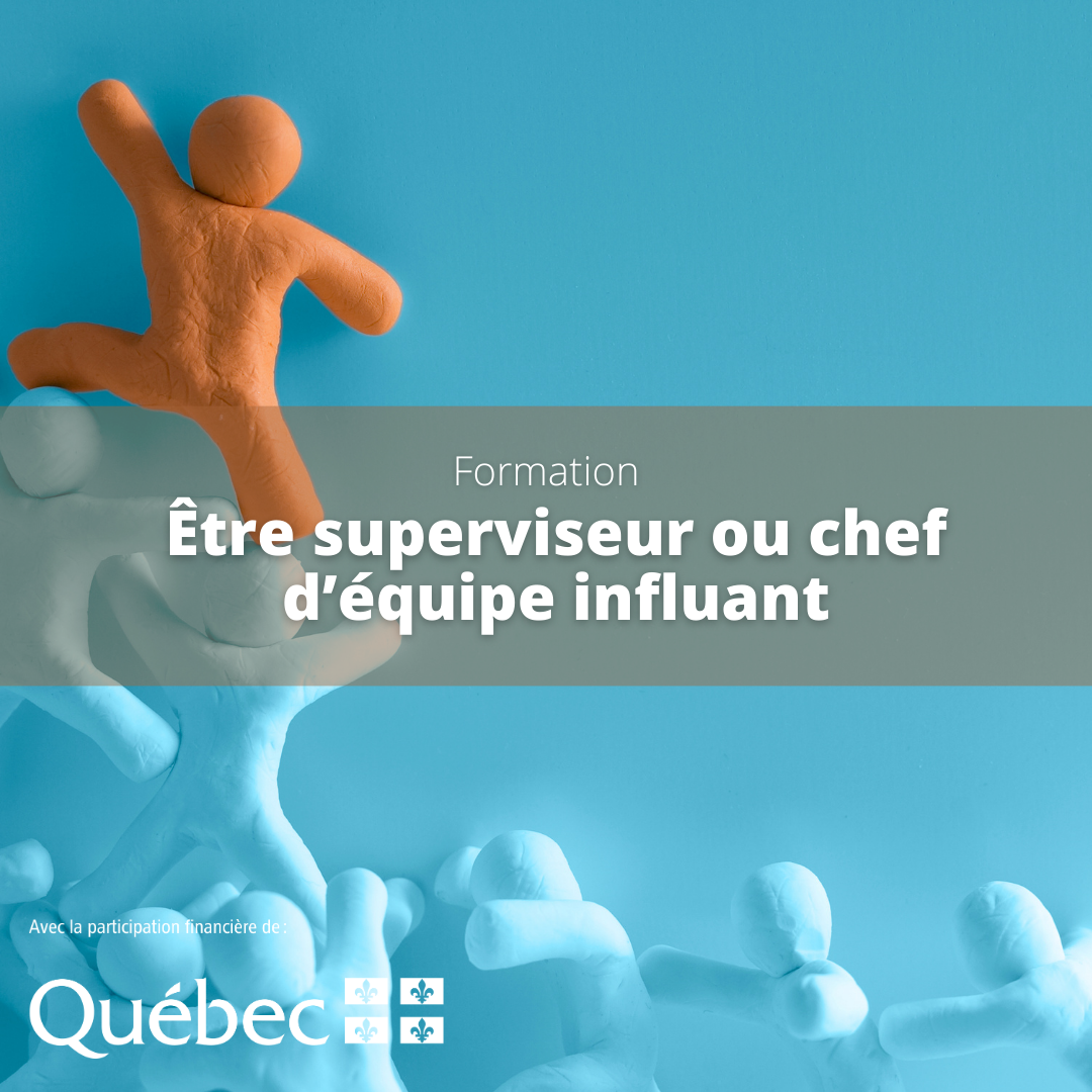 Parcours Formation | Cours à 5 dollars de l'heure | Être superviseur ou chef d'équipe influant