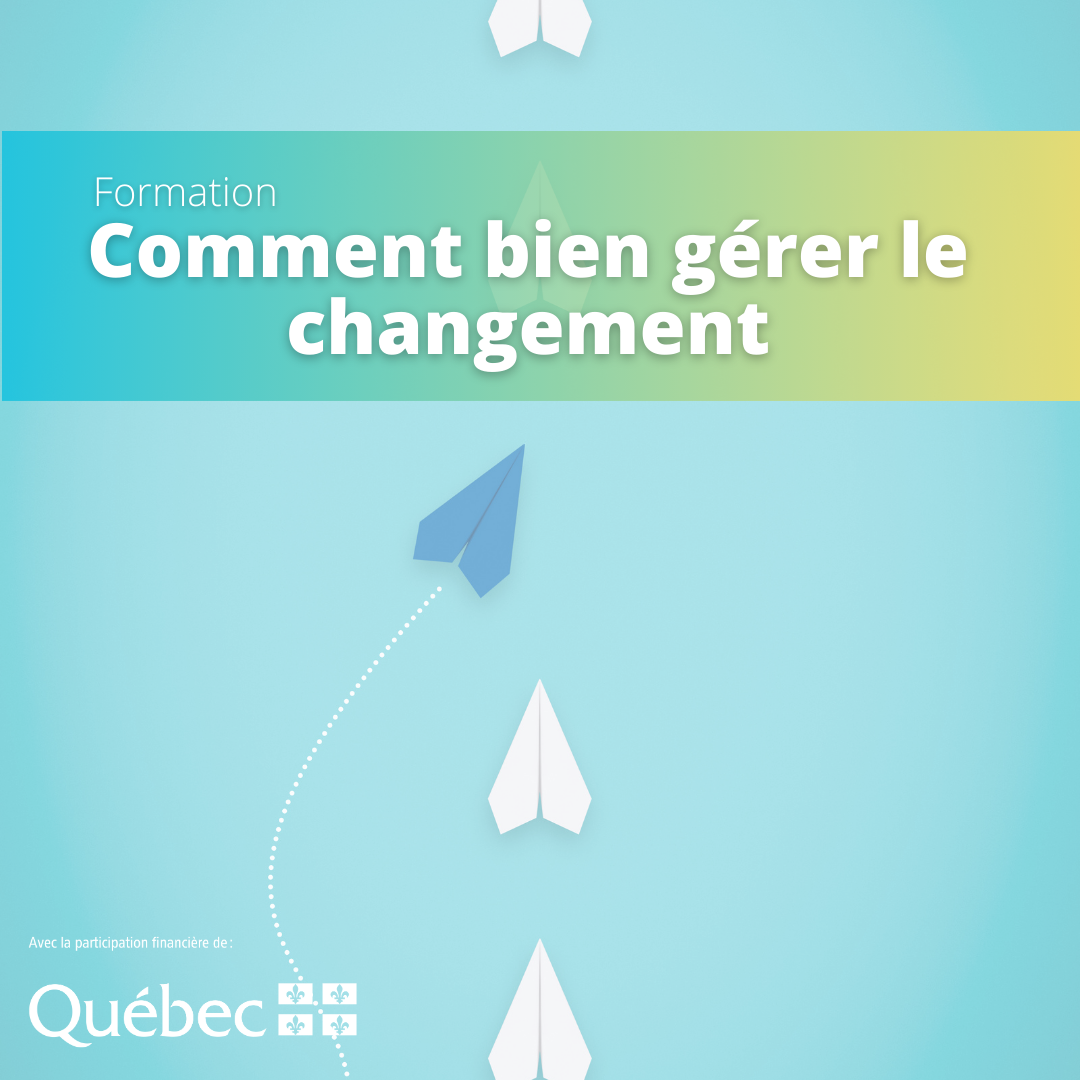 Parcours Formation | Cours à 5 dollars l'heure | Comment bien gérer le changement