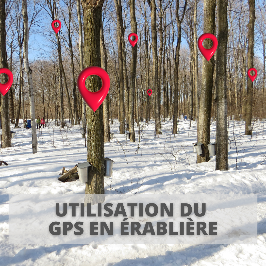 Parcours Formation | Formation agricole | Utilisation du GPS en érablière